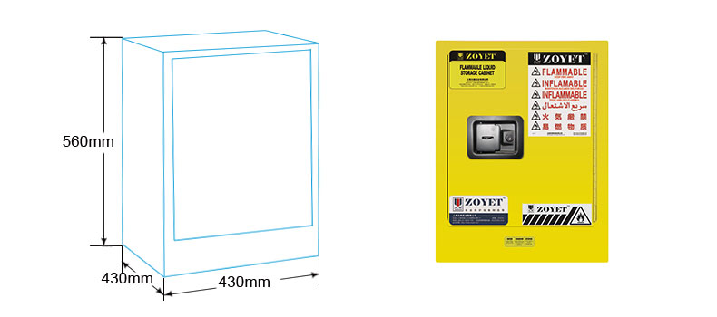4加侖防火柜尺寸